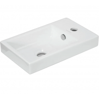 Раковина накладная Sanita Fest 40 WB.FN/Fest/40-C/WHT.G/S1 белая